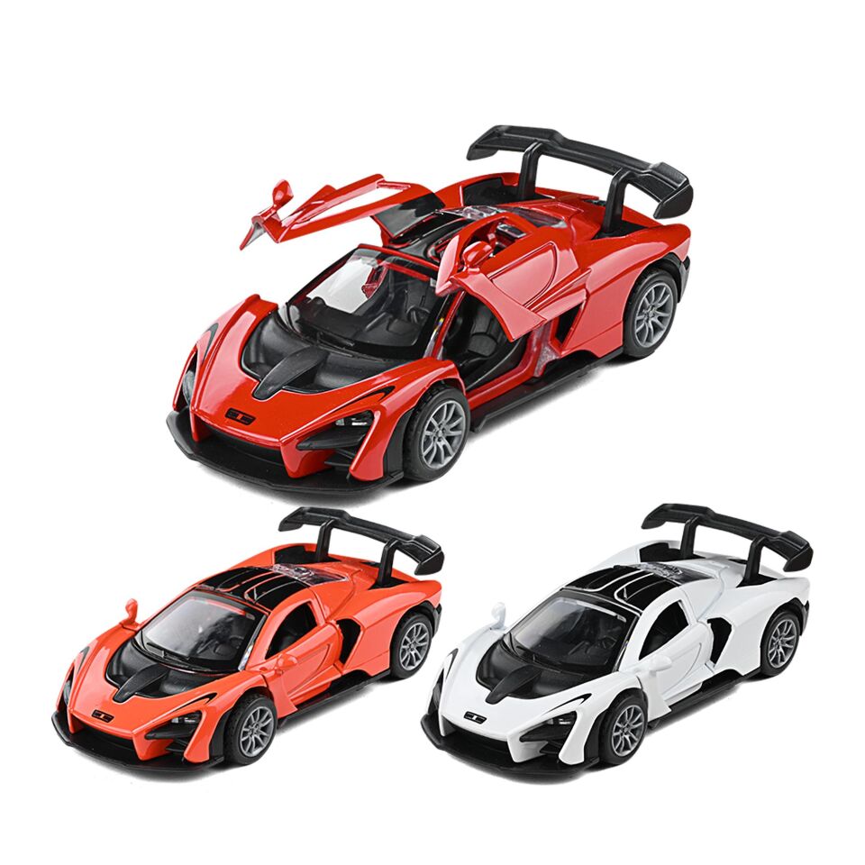 Toysan 1.32 Ölçek Kutulu Çek Bırak Metal Araba K175a39 Karma Renk