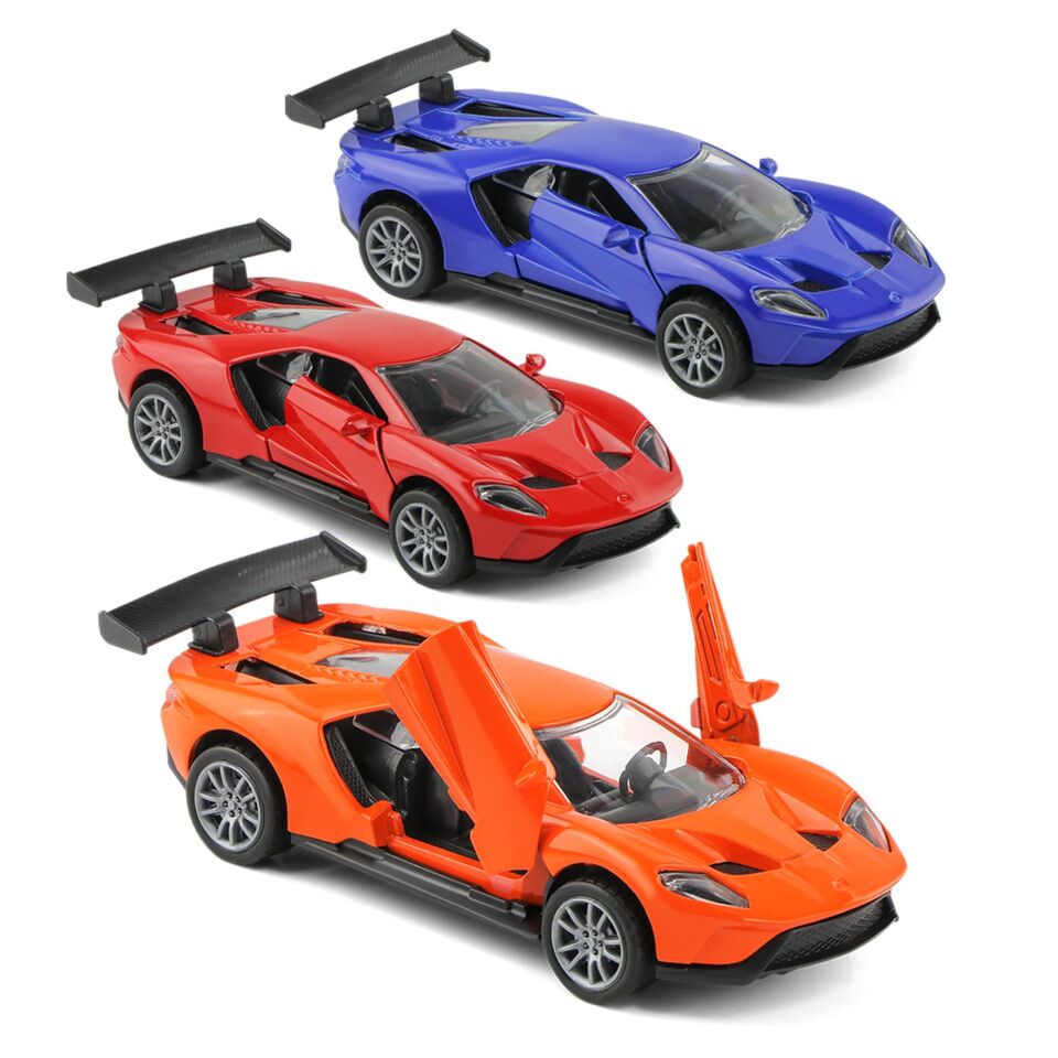 Toysan 1.32 Ölçek Kutulu Çek Bırak Metal Araba K175a31 Karma Renk