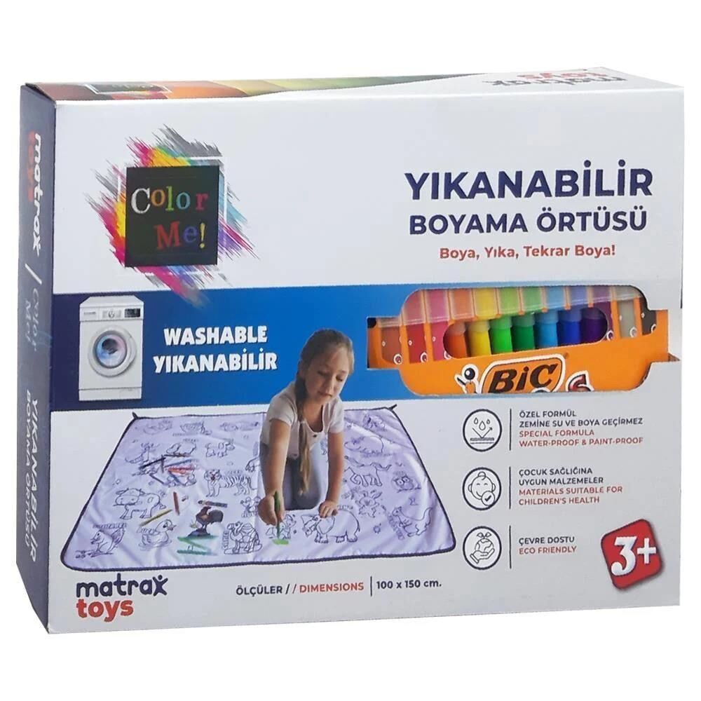 Matrax Yıkanabilir Boyama Örtüsü
