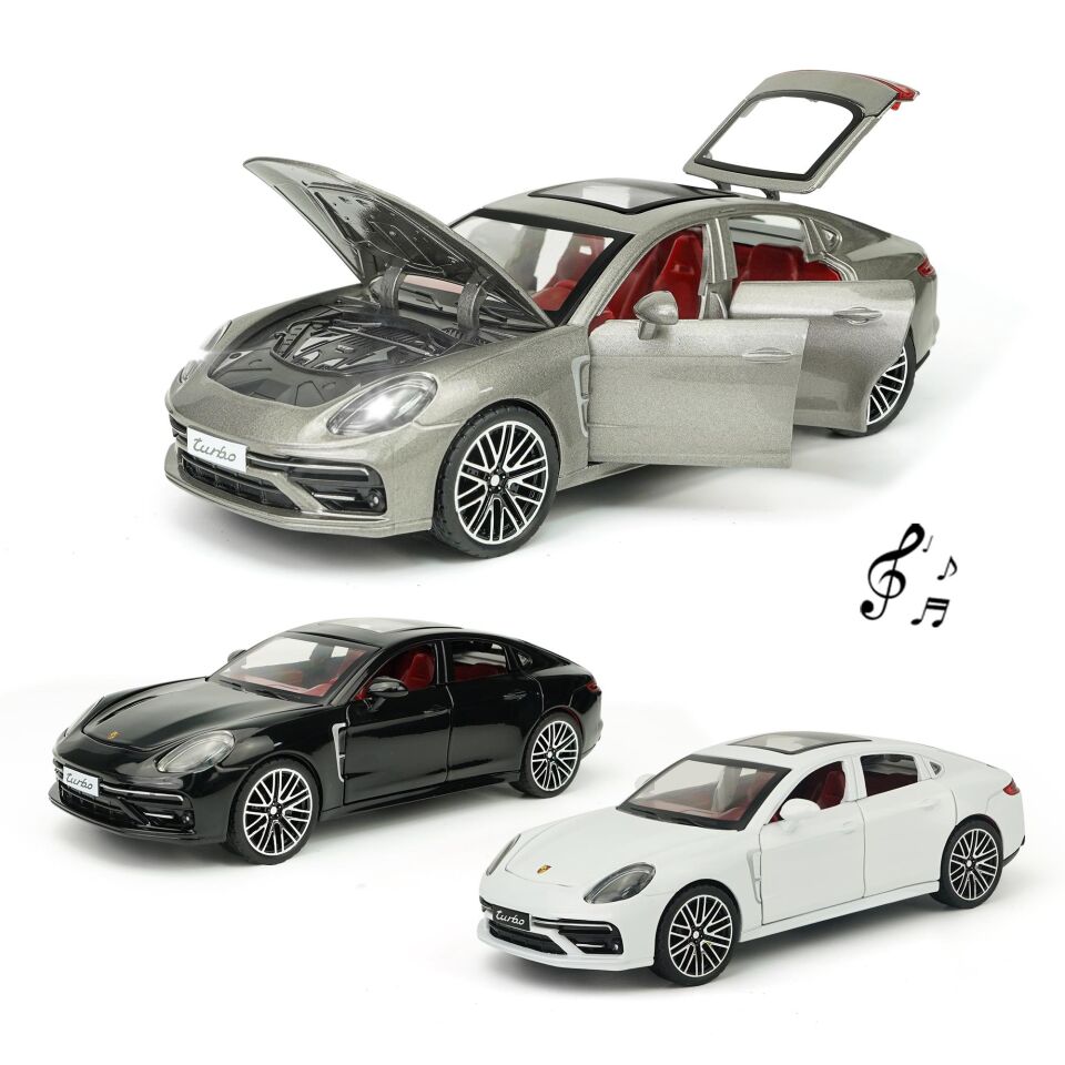 Toysan 1.24 Ölçek Kutulu Sesli Ve Işıklı Çek Bırak Metal Araba K240a7 Karma Renk