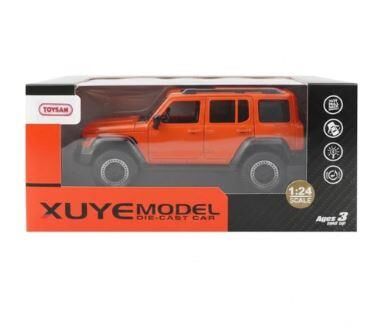 Toysan 1.24 Ölçek Kutulu Sesli Ve Işıklı Çek Bırak Metal Araba K240a10 Karma Renk