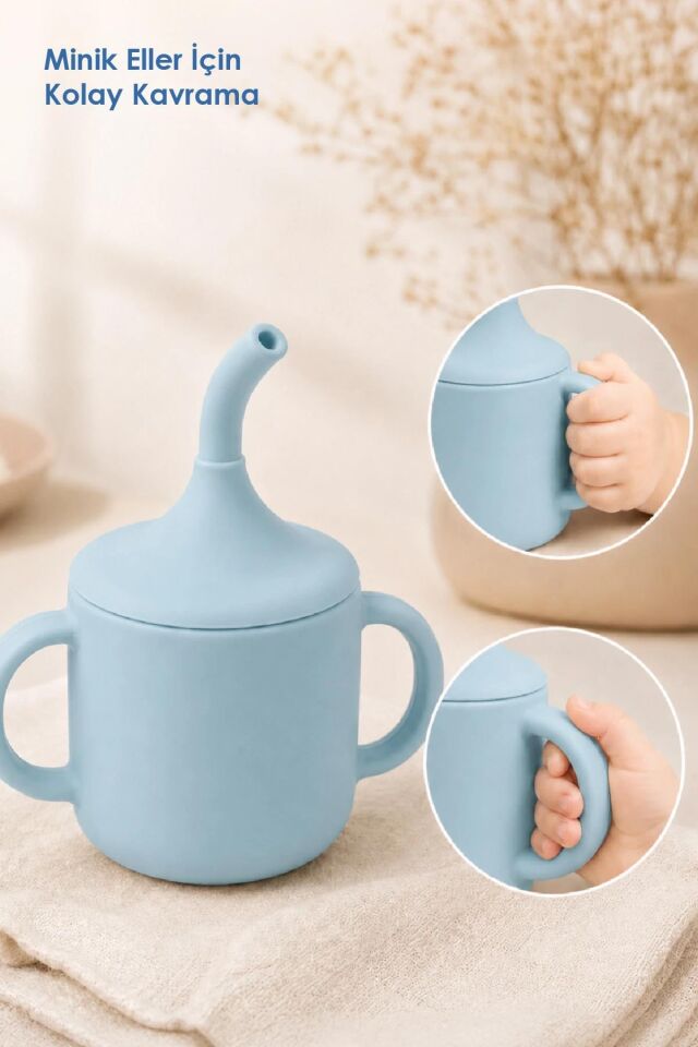 Babyjem 941 Silikon Pipetli Bardak Mint