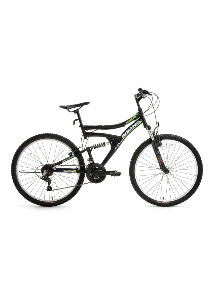 Bisan Ranger-25 Ürün Rengi: Mat Siyah   Kadro: 42 Cm   Vites: 3x7 Vites   Tekerlek: 26''   Etiket Rengi: Yeşil