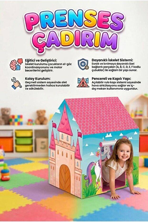 Sarp Prenses Çadır Role Play Ürünü