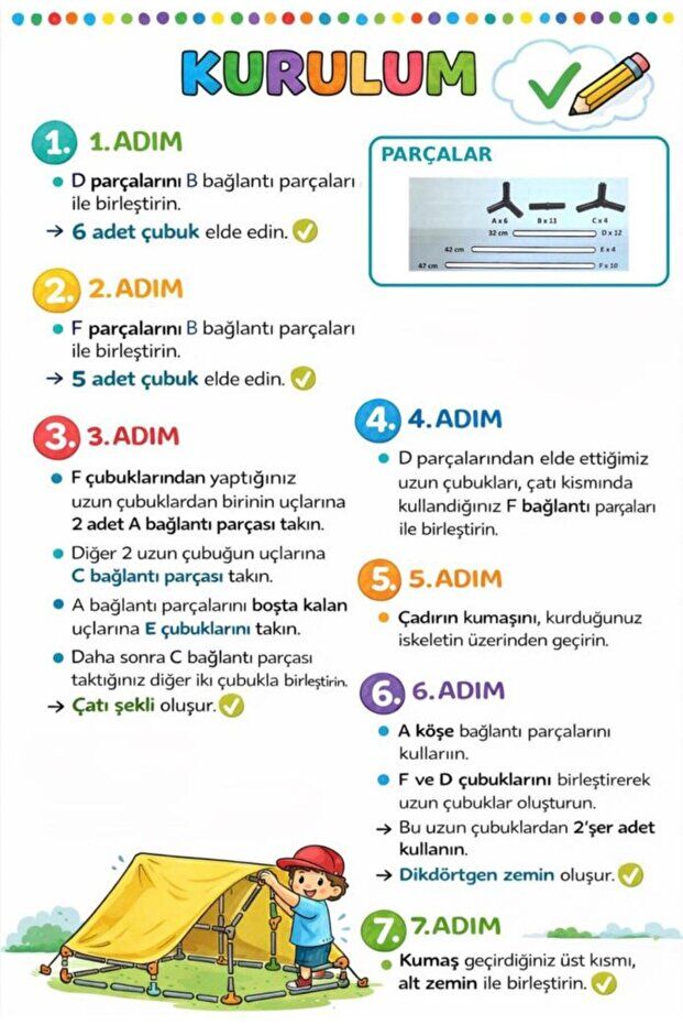 Sarp Prenses Çadır Role Play Ürünü