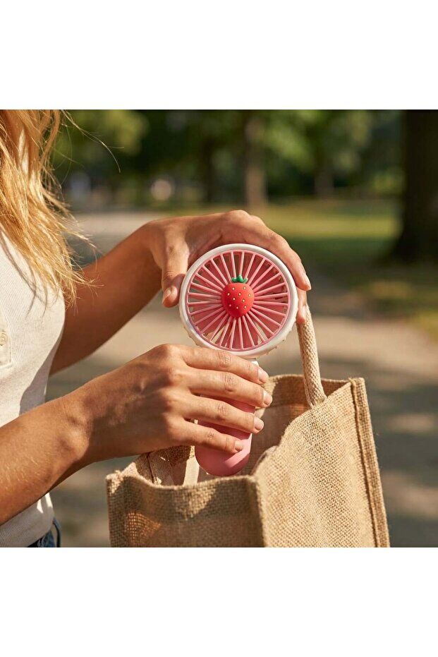 Blic Handheld Fan El Fanı Ve Telefon Standı Karma Renk