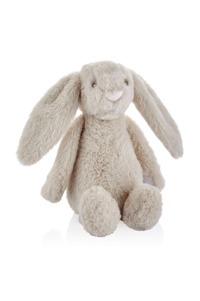 Babyjem Uyku Arkadaşım Oturabilen Tavşan Vizon 30Cm 730