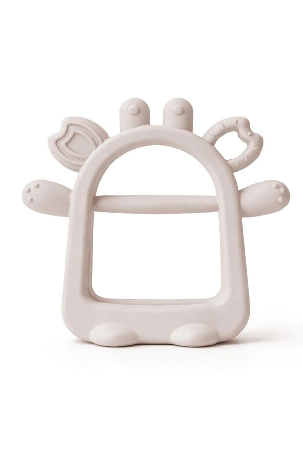 Babyjem 944 Silikon Düşmeyen Diş Kaşıyıcı Ekru