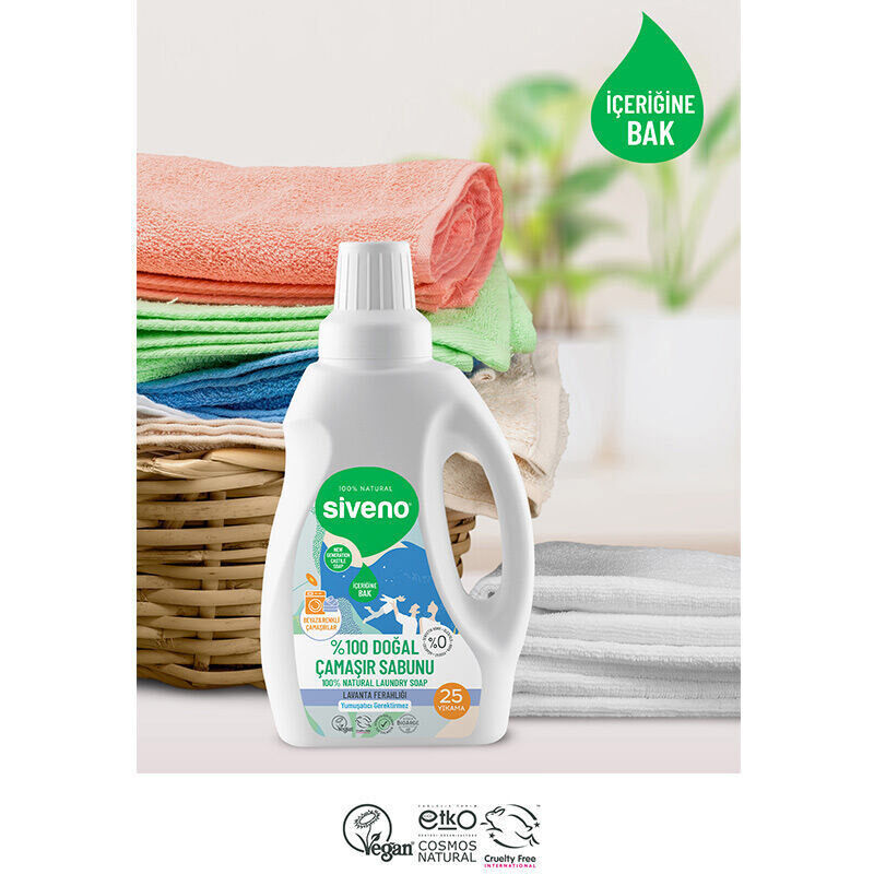 Siveno Doğal Çamaşır Sabunu 750 ml