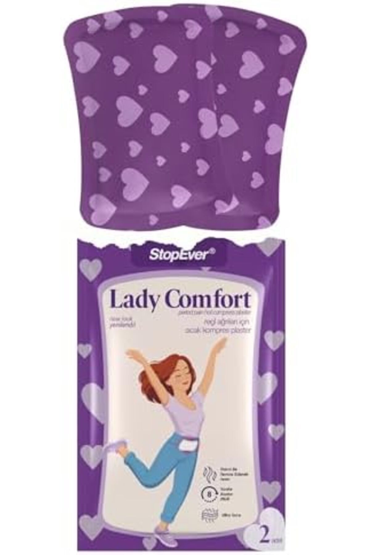Livastore Stopever Lady Adet Ağrıları İçin Isıtıcı Ped (6 x 2 Adet) 2026 1282480