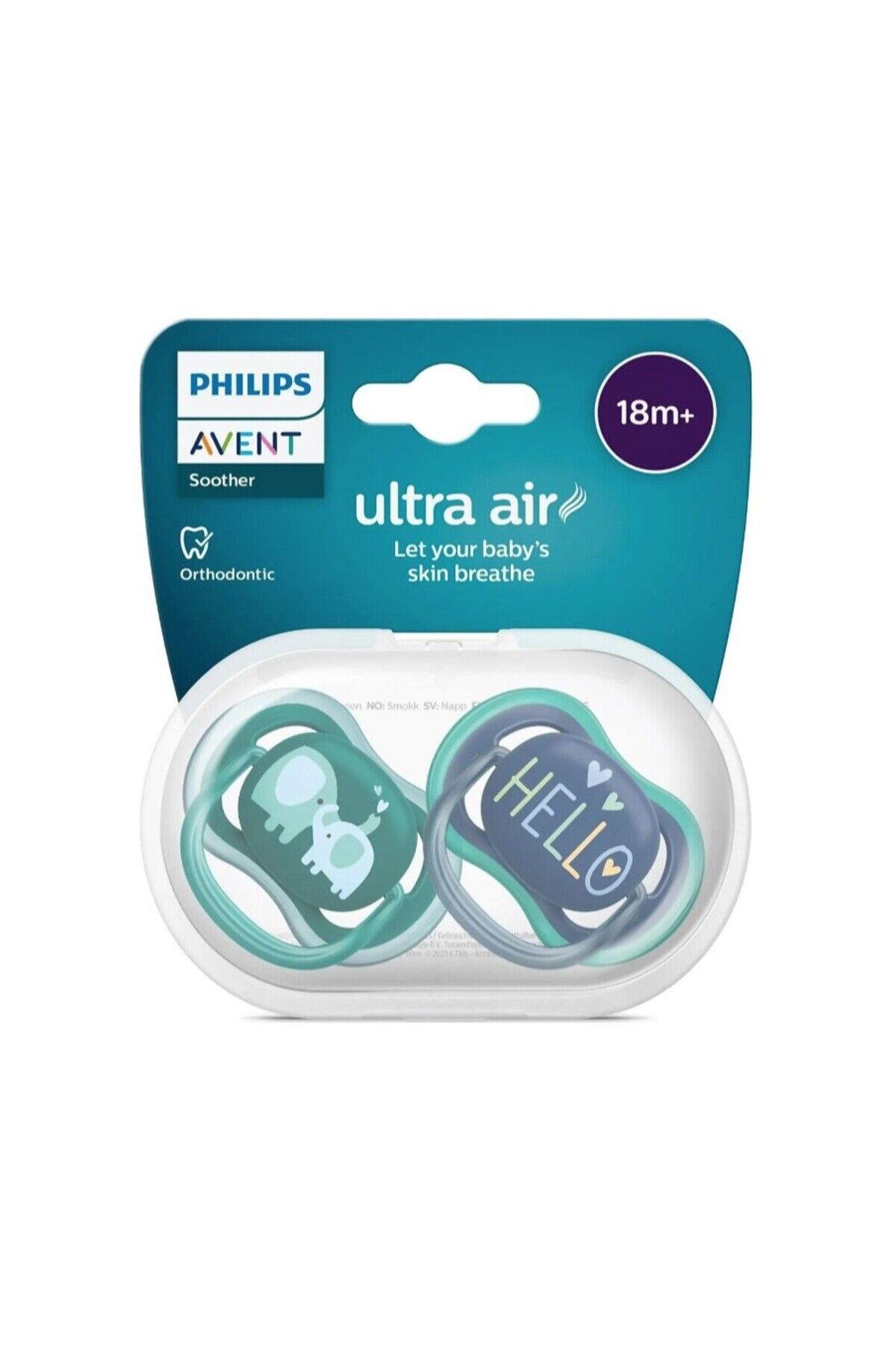 Avent SCF349/18 Ultra Air Emzik 18+ Ay 2li Erkek