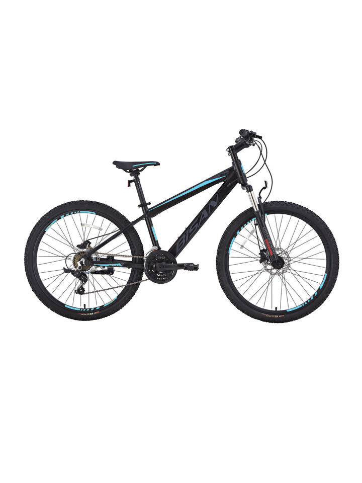Bisan Cooper 26'' Hd-25 Ürün Rengi: Metalik Gri   Kadro: 35 Cm   Vites: 3x7 Vites   Tekerlek: 26''   Etiket Rengi: Siyah/mavi