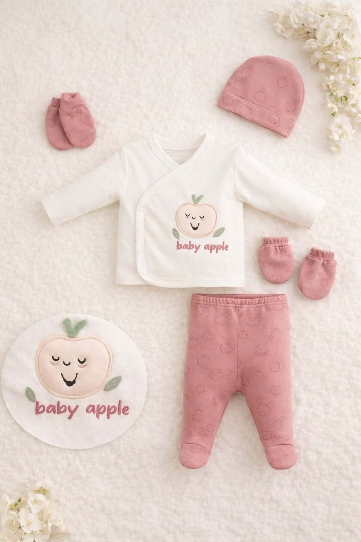 Little Life Yenidoğan 5li Elma Hastane Çıkışı-1500 - GÜL KURUSU