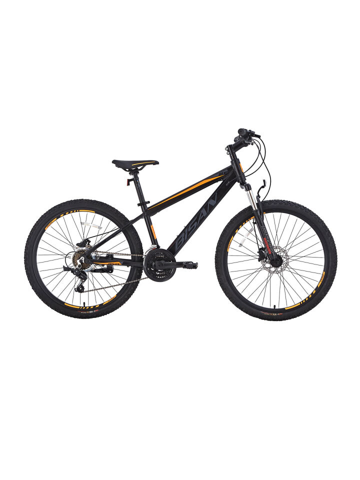 Bisan Cooper 26'' Hd-25 Ürün Rengi: Mat Siyah   Kadro: 35 Cm   Vites: 3x7 Vites   Tekerlek: 26''   Etiket Rengi: Turuncu