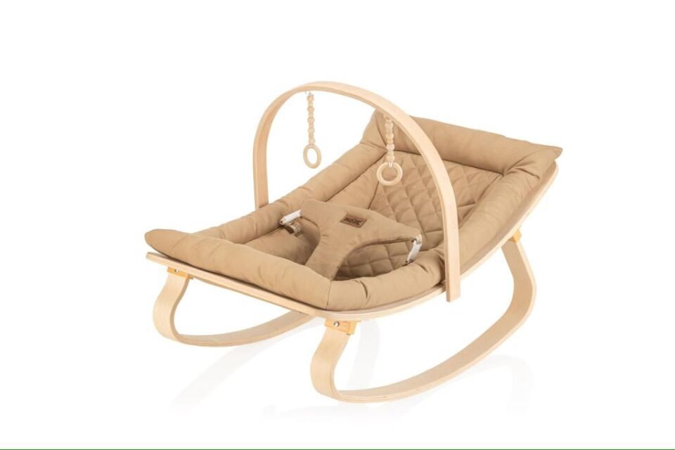 Moje Tokyo Wooden Ahşap Oyuncaklı Ana Kucağı Ana Dizi Gold