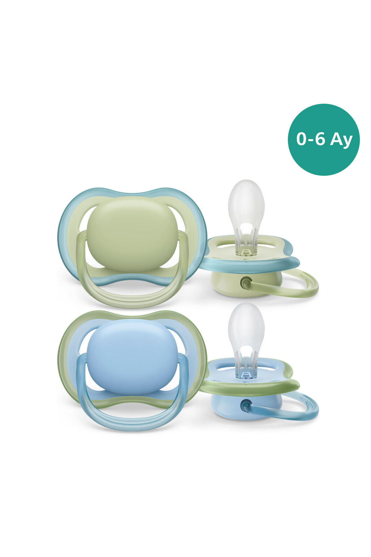 Ultra Air Emzik 0-6 Ay, 2'li Unisex, SCF085/21