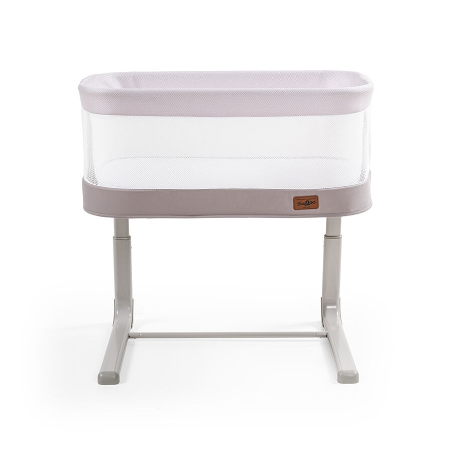 Baby2go 2450 Magnolia Kademeli Anne Yanı Otomatik Müzikli Lüks Beşik Açık Gri