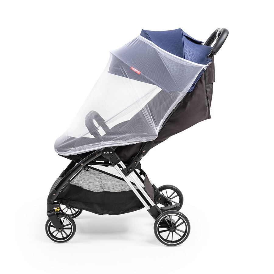 Baby2go 2416 Tulipa Kabin Boy Otomatik Katlanan Bebek Arabası Siyah