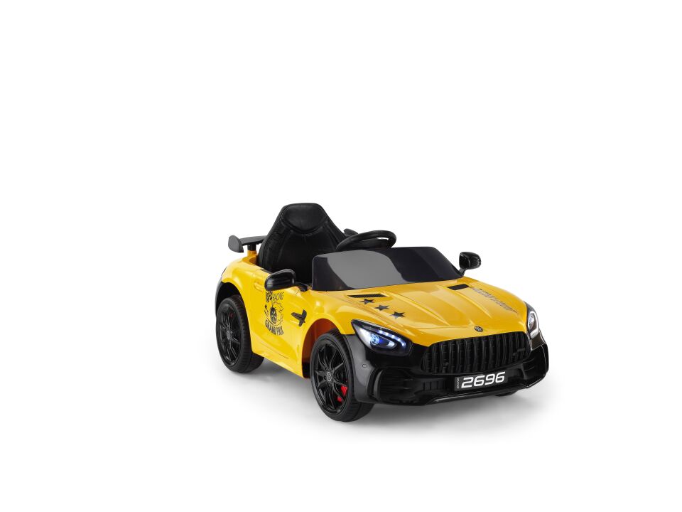 Baby2Go Grand 12 Volt Uzaktan Kumandalı Araba (Sarı)