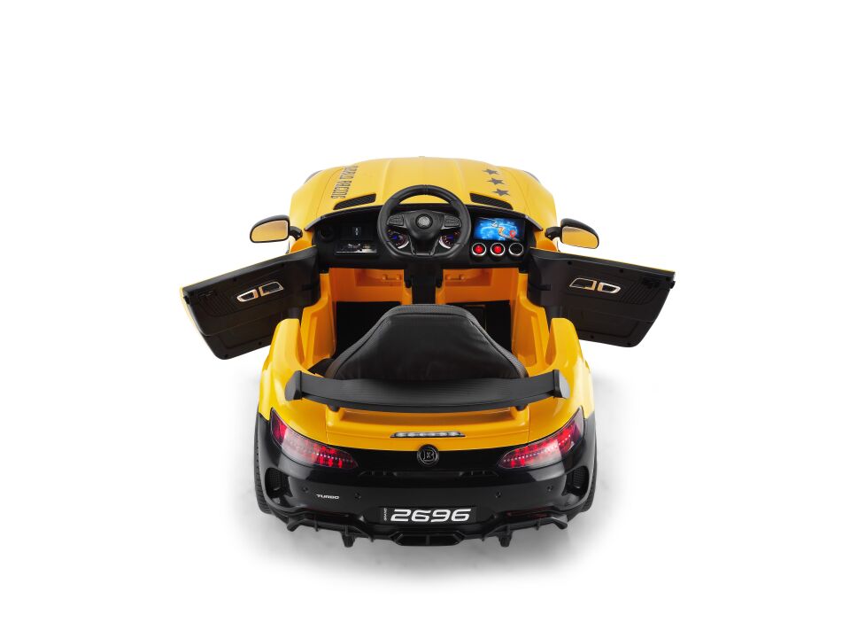 Baby2Go Grand 12 Volt Uzaktan Kumandalı Araba (Sarı)