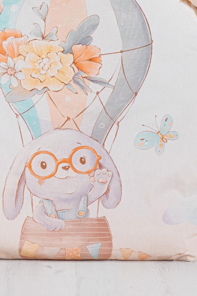 Kanz Flyıng Rabbit  Bebek Nevresim Takımı