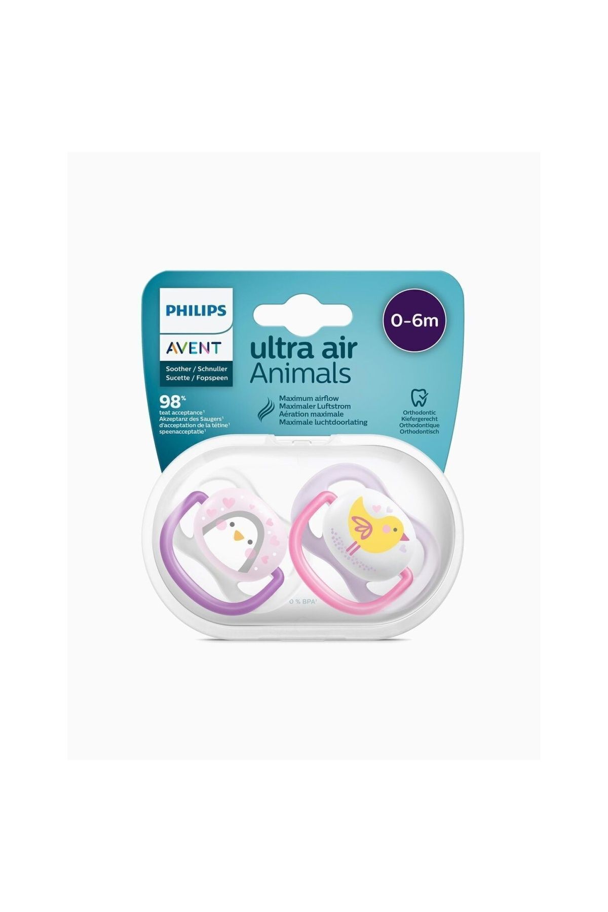 Ultra Air Emzik 0-6 ay Kız, SCF080/06