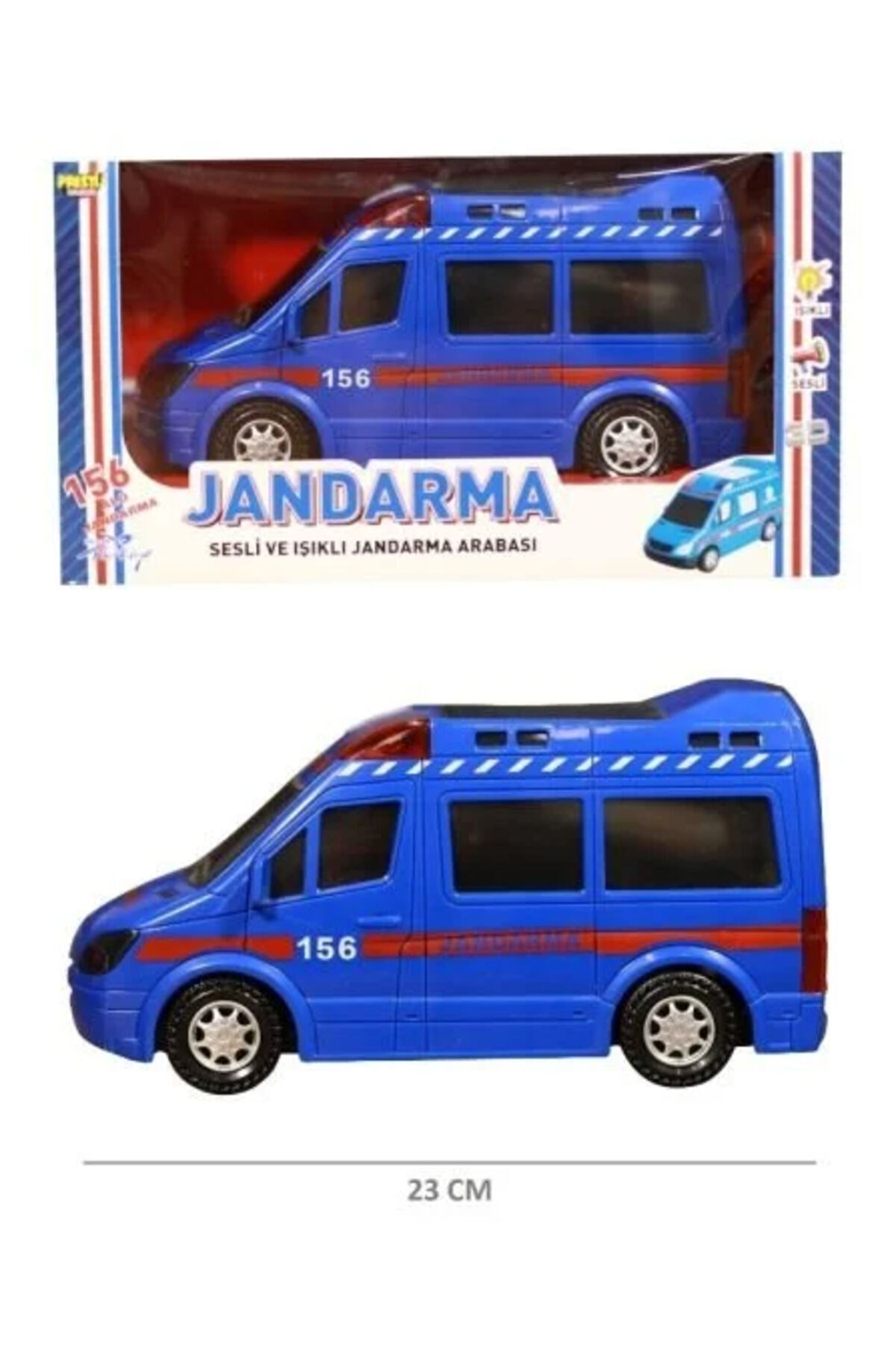 PRESTİJ JANDARMA PİLLİ SESLİ IŞIKLI JANDARMA İMDAT