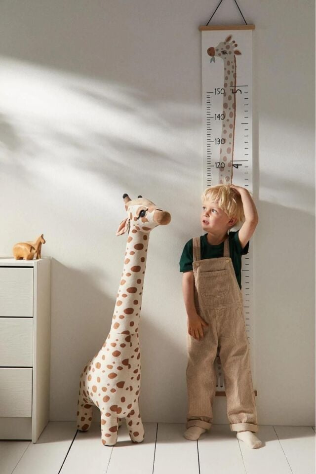Pufu Toys Peluş Zürafa 100 Cm Karma Renk