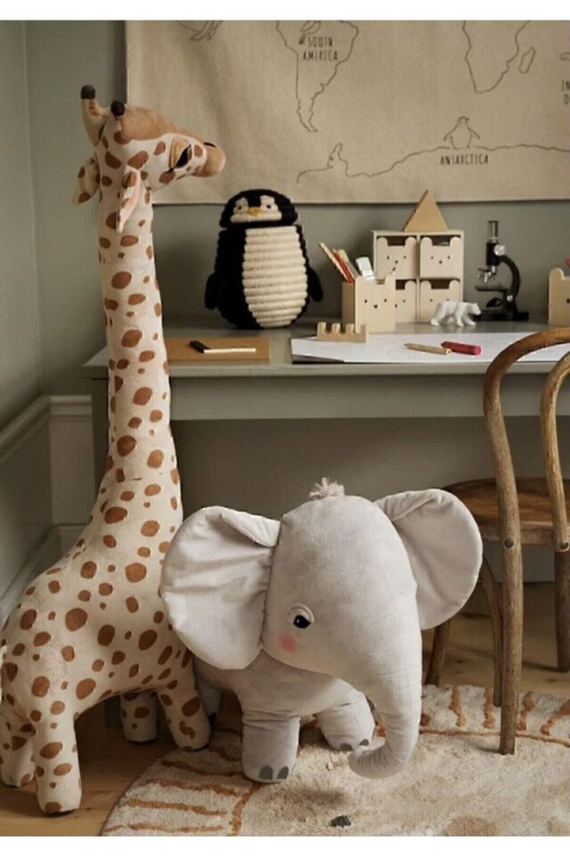 Pufu Toys Peluş Zürafa 100 Cm Karma Renk