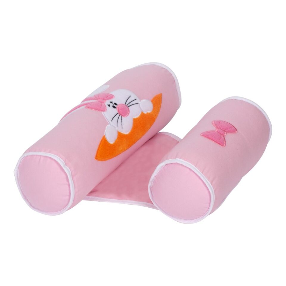 Sevi Bebe Güvenli Yan Yatış Yastığı - Pembe 433-2