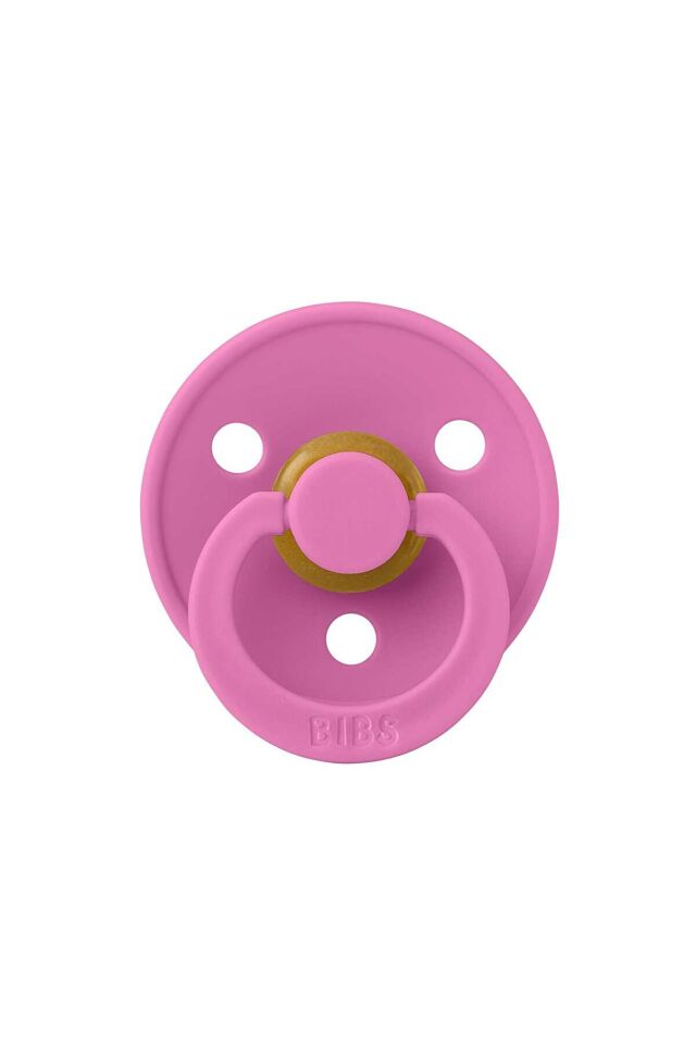 Bibs Colour Kauçuk Emzik -Bubblegum 0-6 Ay