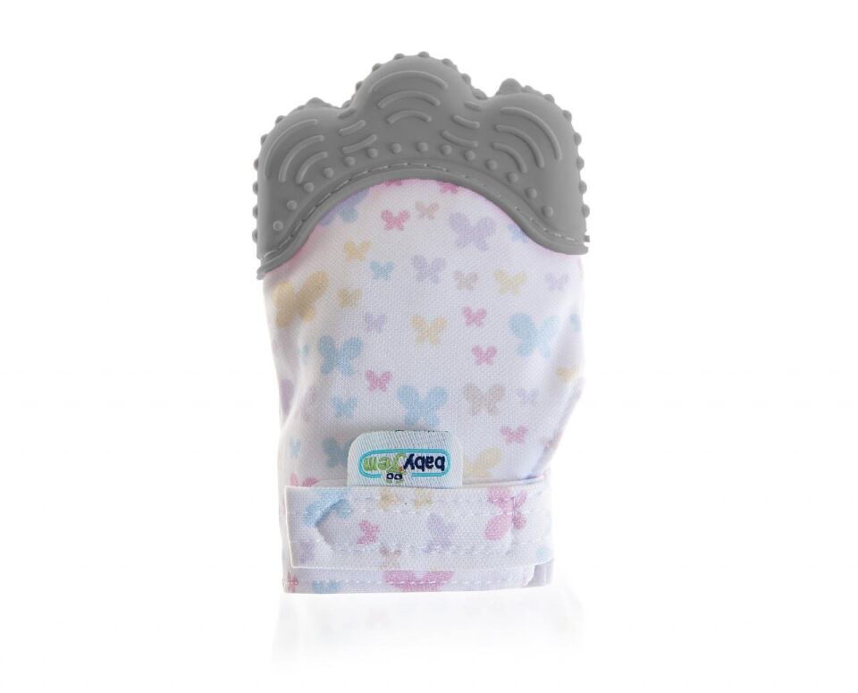 Babyjem Diş Kaşıyıcı Eldiven Gri 526