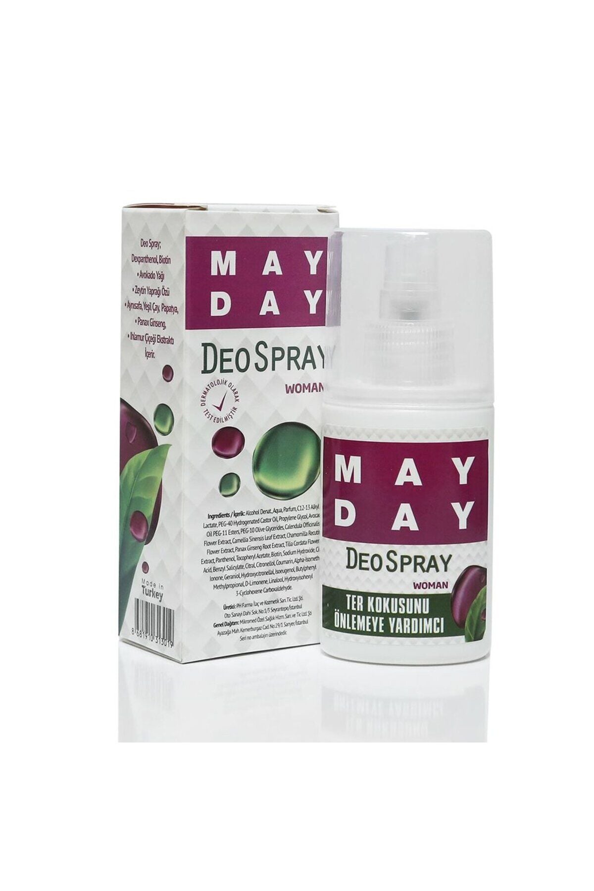 Ter Kokusu Önleyici Deo Sprey 50 ml