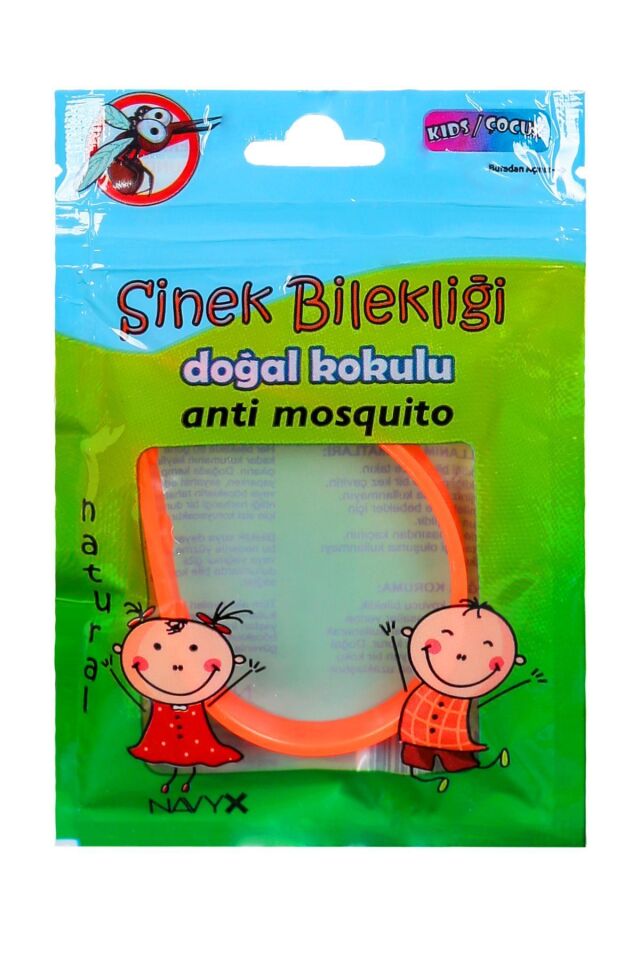 Navyx Sivrisinek Kovucu Sinek Kovucu Bileklik Doğal Kokulu Yetişkin Bileklik Karma Renk