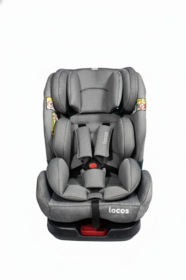 Moje locos 360 Derece Dönebilen (0-36) kg İsofixli Çocuk Oto Koltuğu Gri