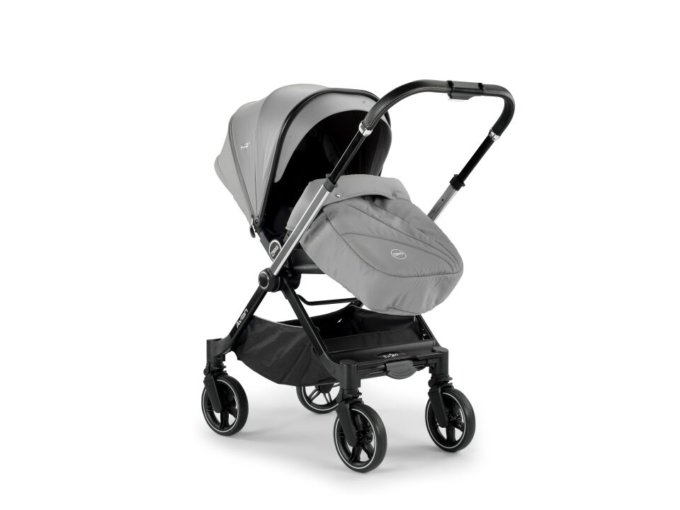 Baby2go Avian Akıllı  360 Teker Travel Sistem Bebek Arabası Gri Yeni Ürün