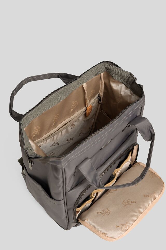Baby2Go Go Bag Zeına  Anne Bebek Bakım Cantası (Grı)