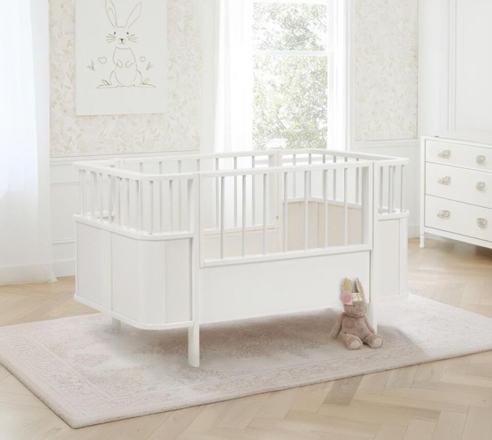 Bebbe Bella Büyüyen Beşik Karyola 80x130 Beşik ( Uzayan Karyola )