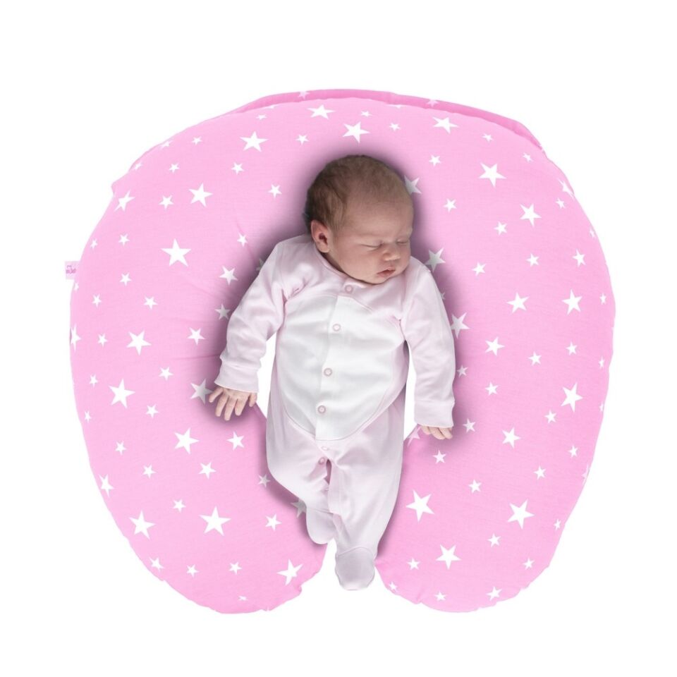 Sevi Bebe Eko Anne Bebek Minderi - Pembe Yıldız 2-117-2