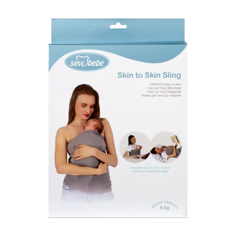Sevi Bebe Anne Sıcaklığı  Sling - Gri 573-13