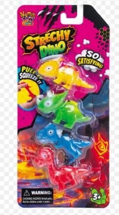 Toysan 4'lü Streç Dinozor 8751